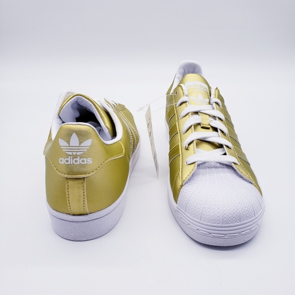 Adidas Superstar Metallic Gold Shell Toes - Picture 5 of 6